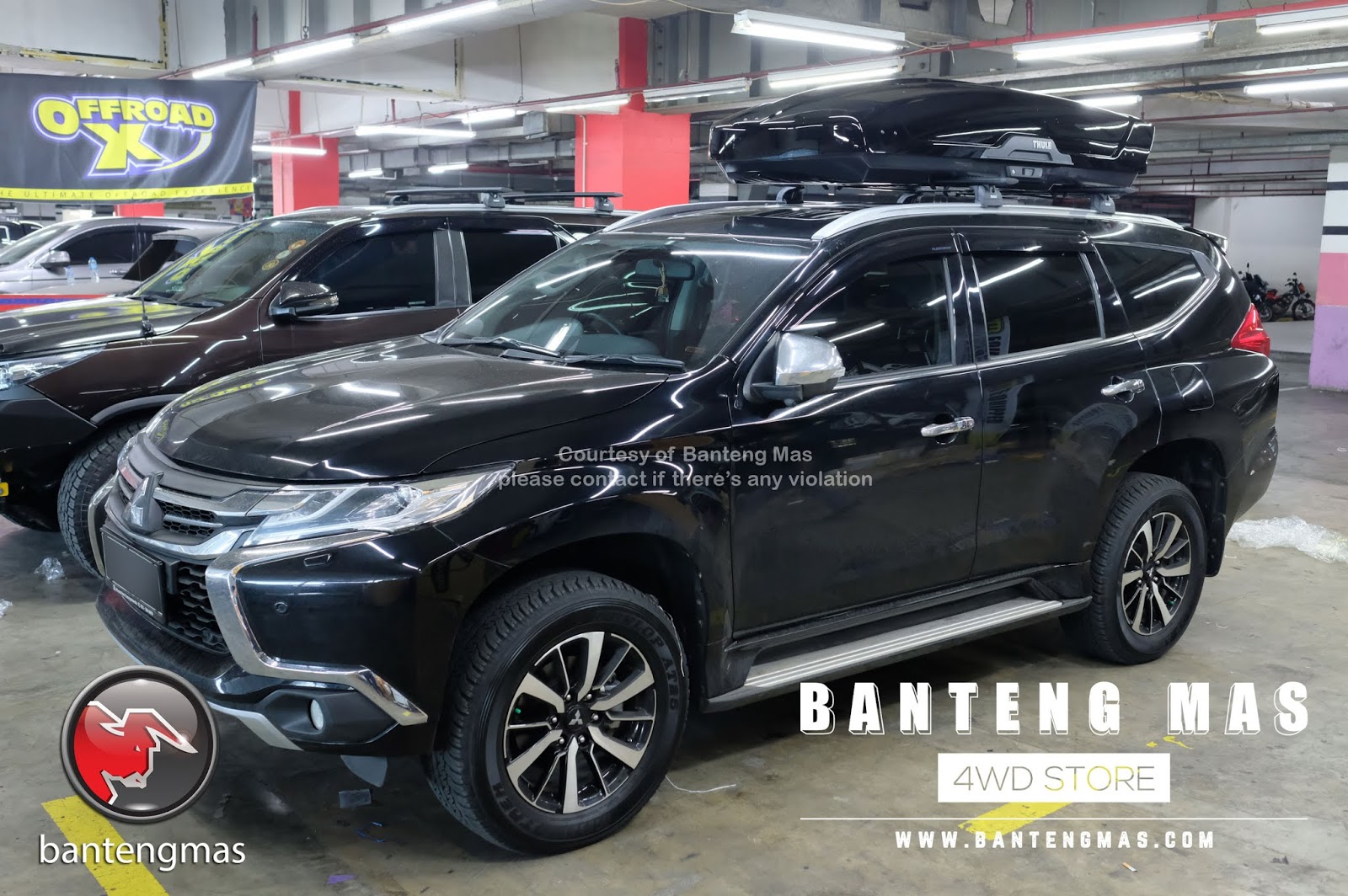 Banteng Mas Daily Activity Banteng Mas Pajero Sport Thule Excellent Roofbox