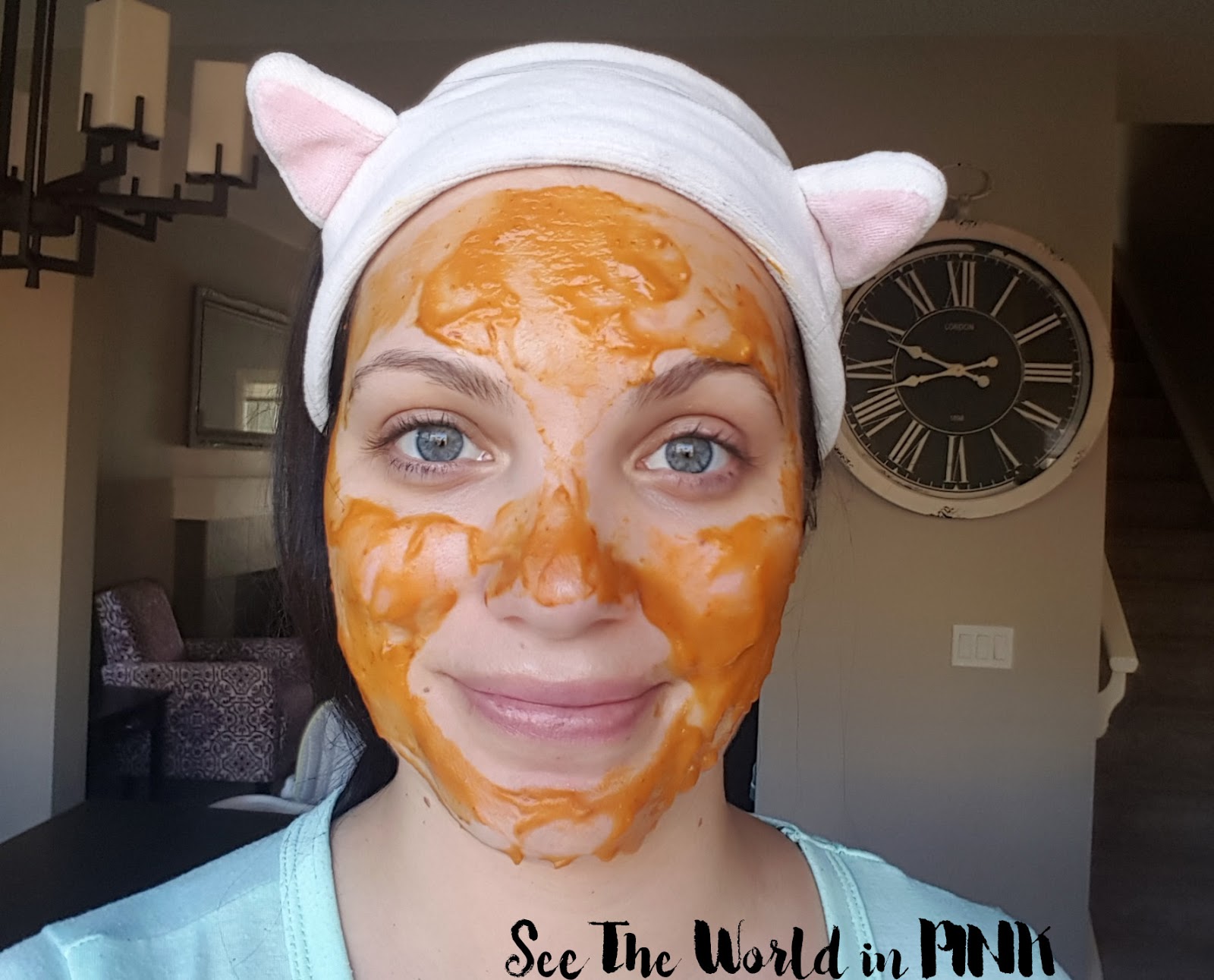 DIY Mask Thursday - Do It Yourself Pumpkin Face Mask! 
