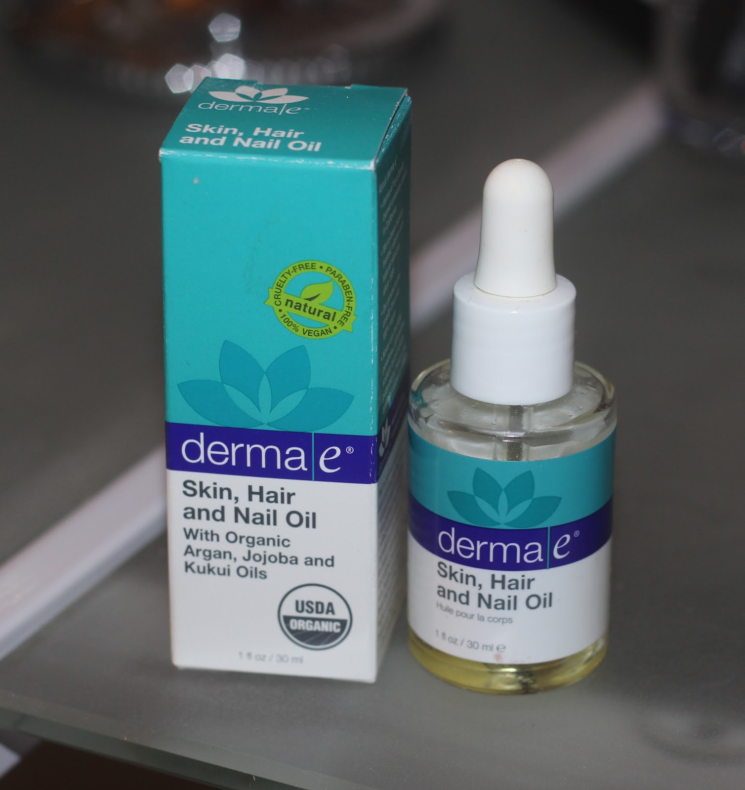 Beauty derma e Skin, Hair and Nail Oil Review FabEllis