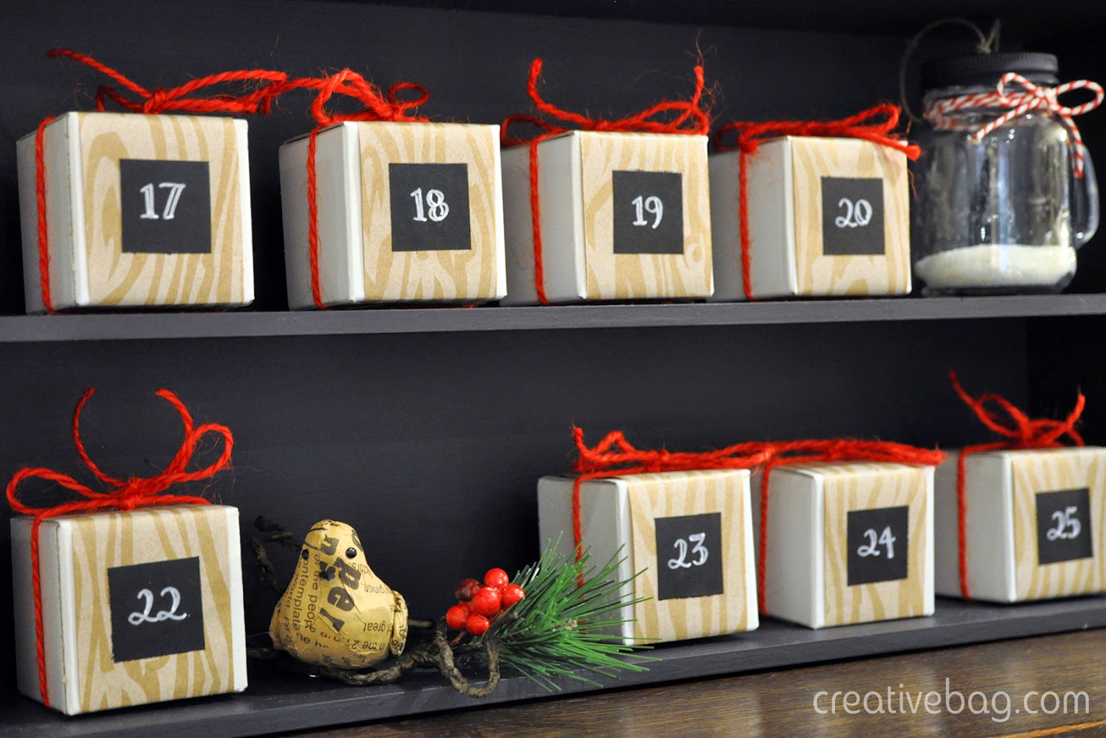 countdown to the holidays with products from Creative Bag
