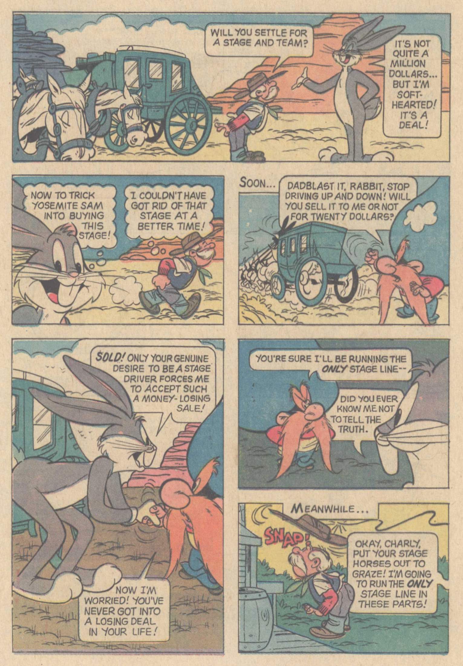 Read online Yosemite Sam and Bugs Bunny comic -  Issue #18 - 4