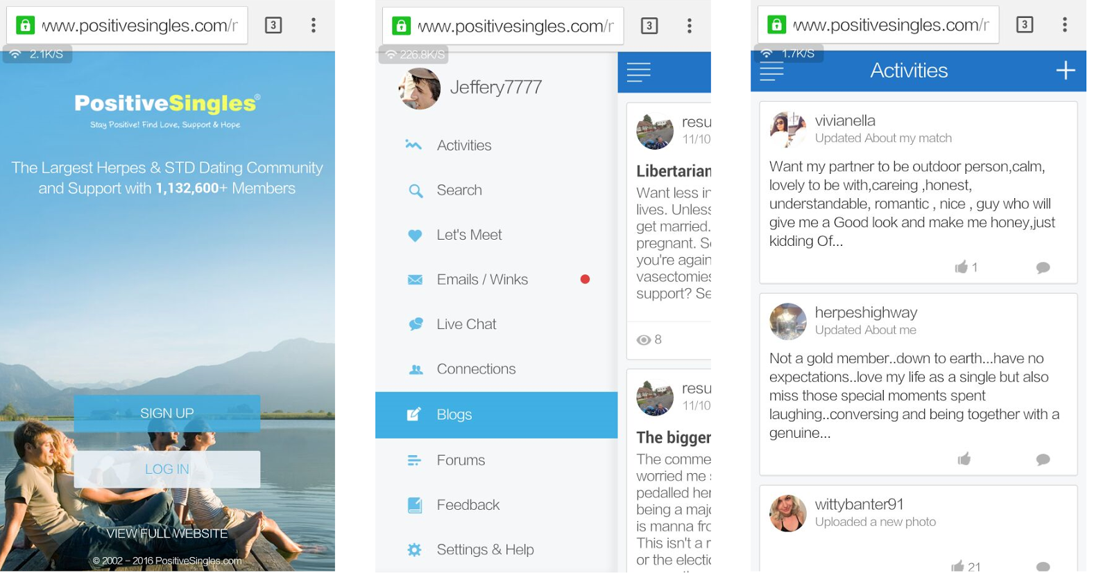 Positive singles app android free Positive singles app android free