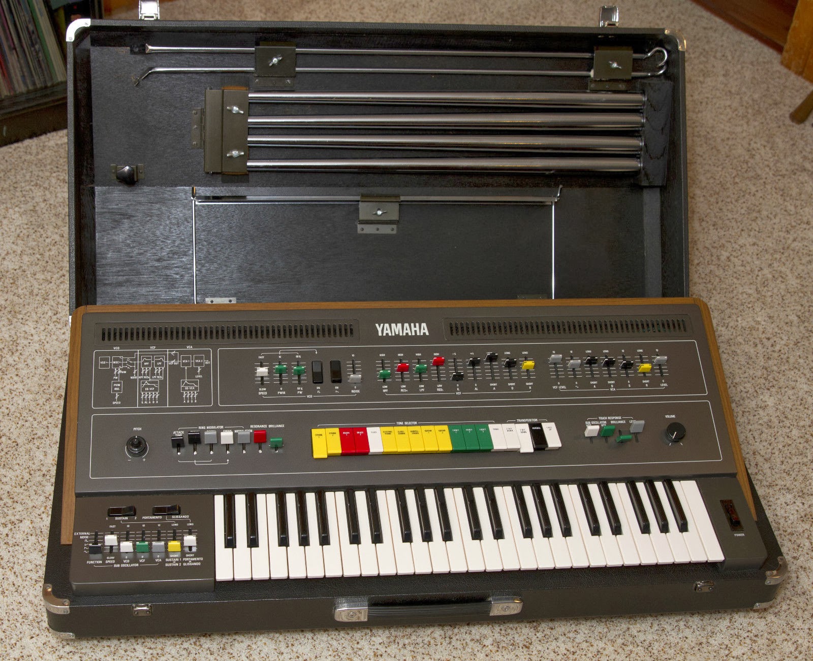 MATRIXSYNTH Yamaha CS50 analog synthesizer