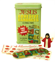 jesus bandages novelty bandaids figures action classic evangelism exposed