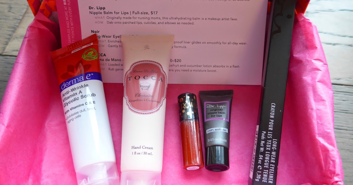 February 2015 BirchBox Canada Beauty Box Review See the World in PINK