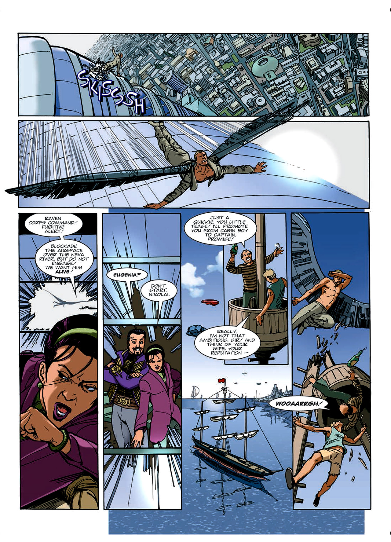 Read online Nikolai Dante comic -  Issue # TPB 7 - 143