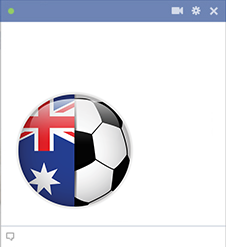 Australia football flag