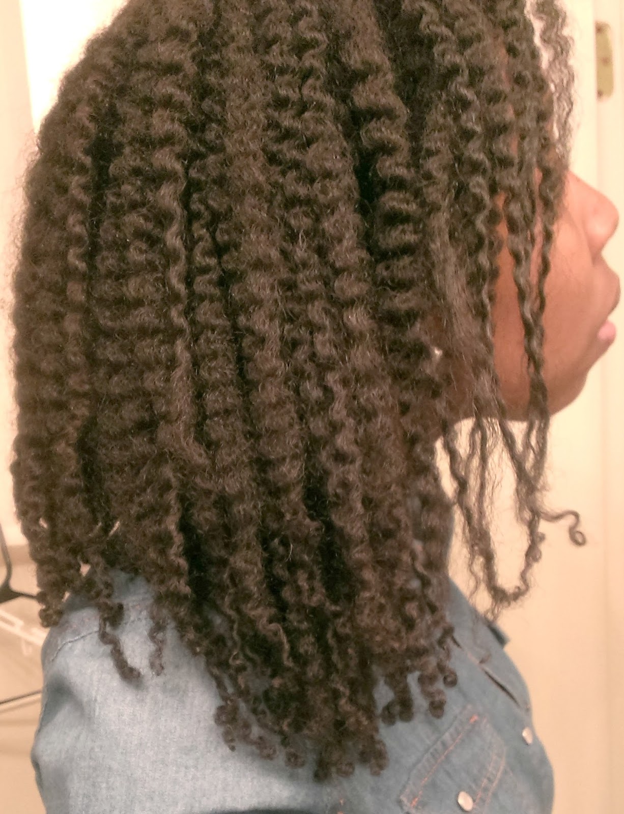 Natural Hair Style Mini Twist Twistout Classycurlies