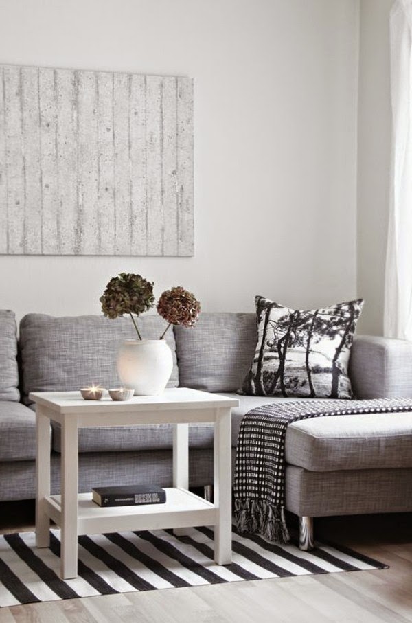 Carpet in black and white – wonderful ideas