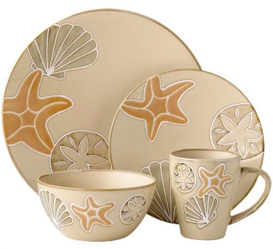 Sandy Shore Dinnerware Set from Pfaltzgraff