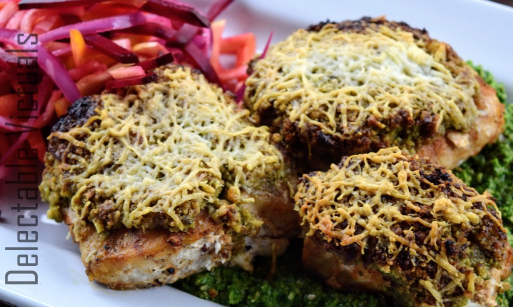 Delectable Victuals HerbWalnut Encrusted Wild Alaskan Ling Cod with