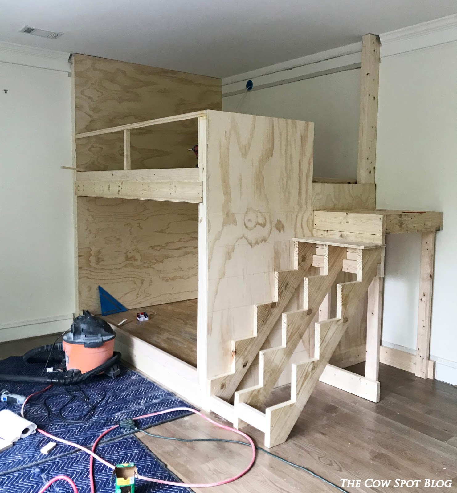 The Cow Spot DIY Bunk Beds