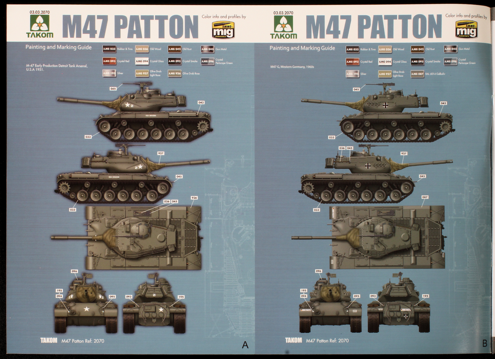 The Modelling News: In-Boxed: the new 35th scale M47 Patton from Takom