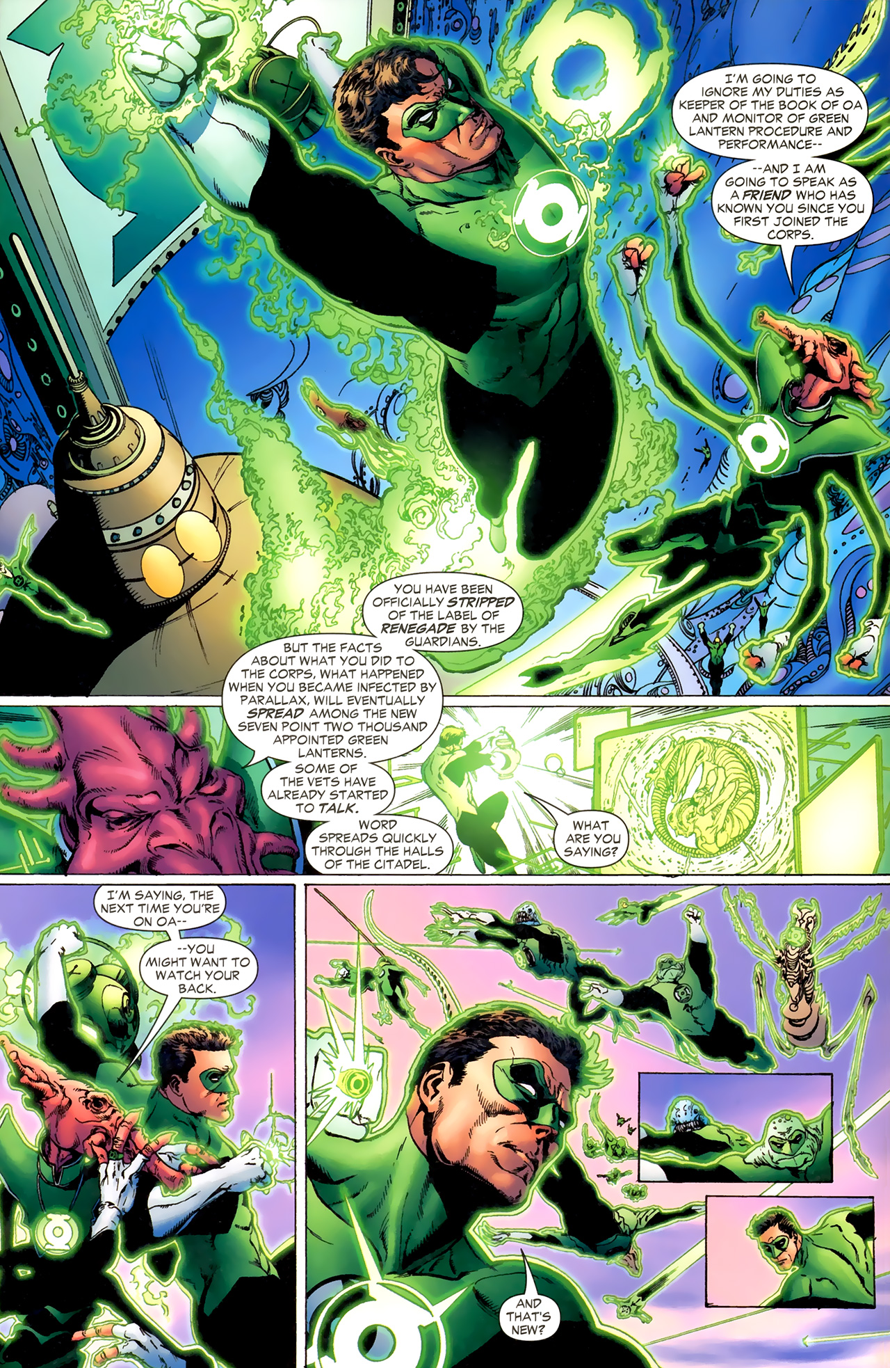 Read online Green Lantern (2005) comic -  Issue #9 - 5