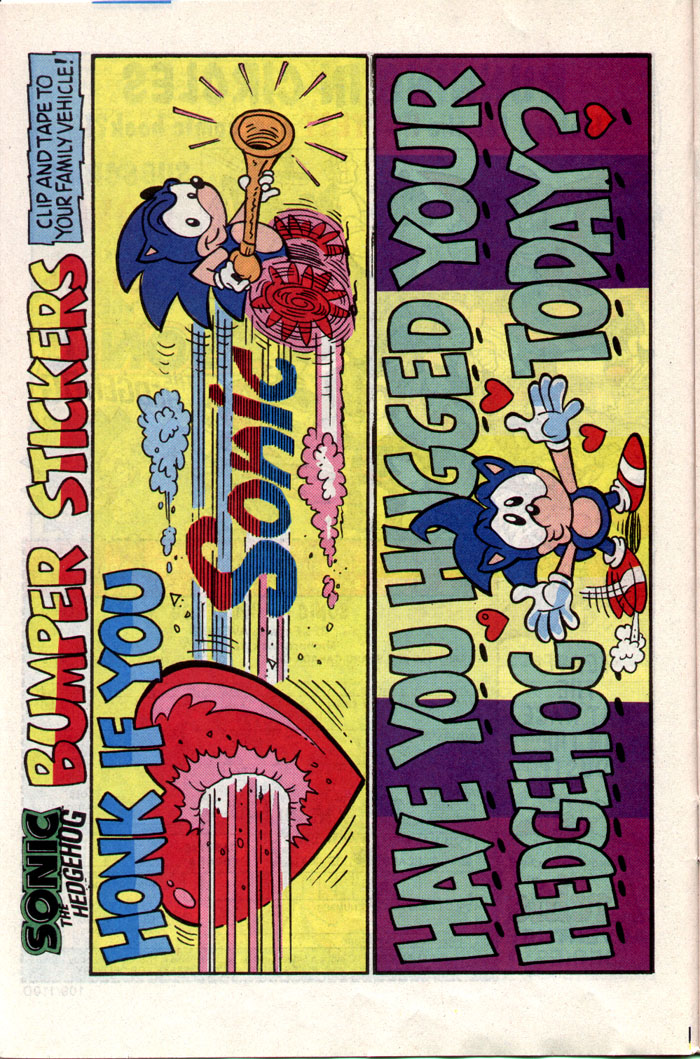 Read online Sonic The Hedgehog comic -  Issue #1 - 14