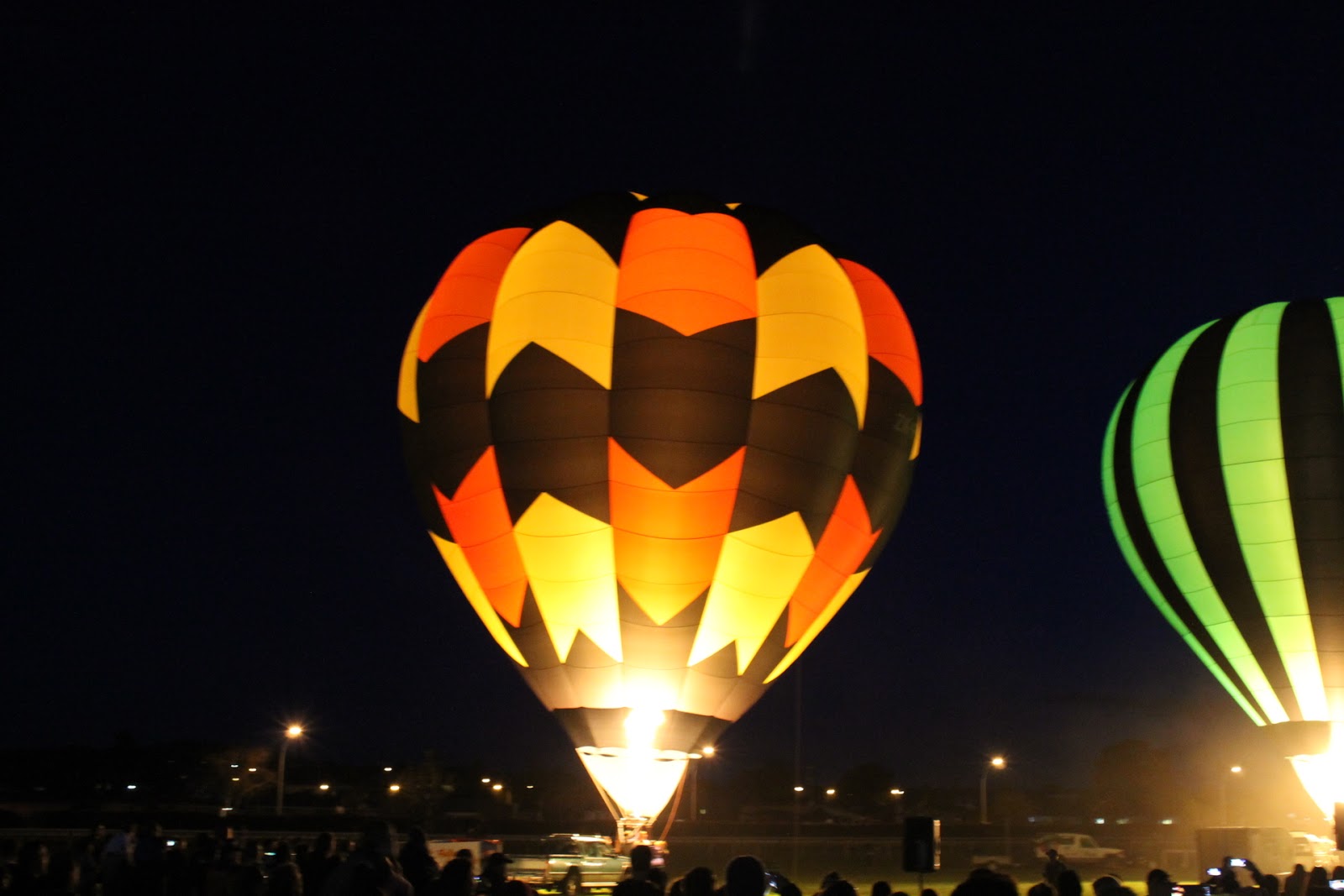 Tauranga Spotter Night Hot air Balloons at Tauranga