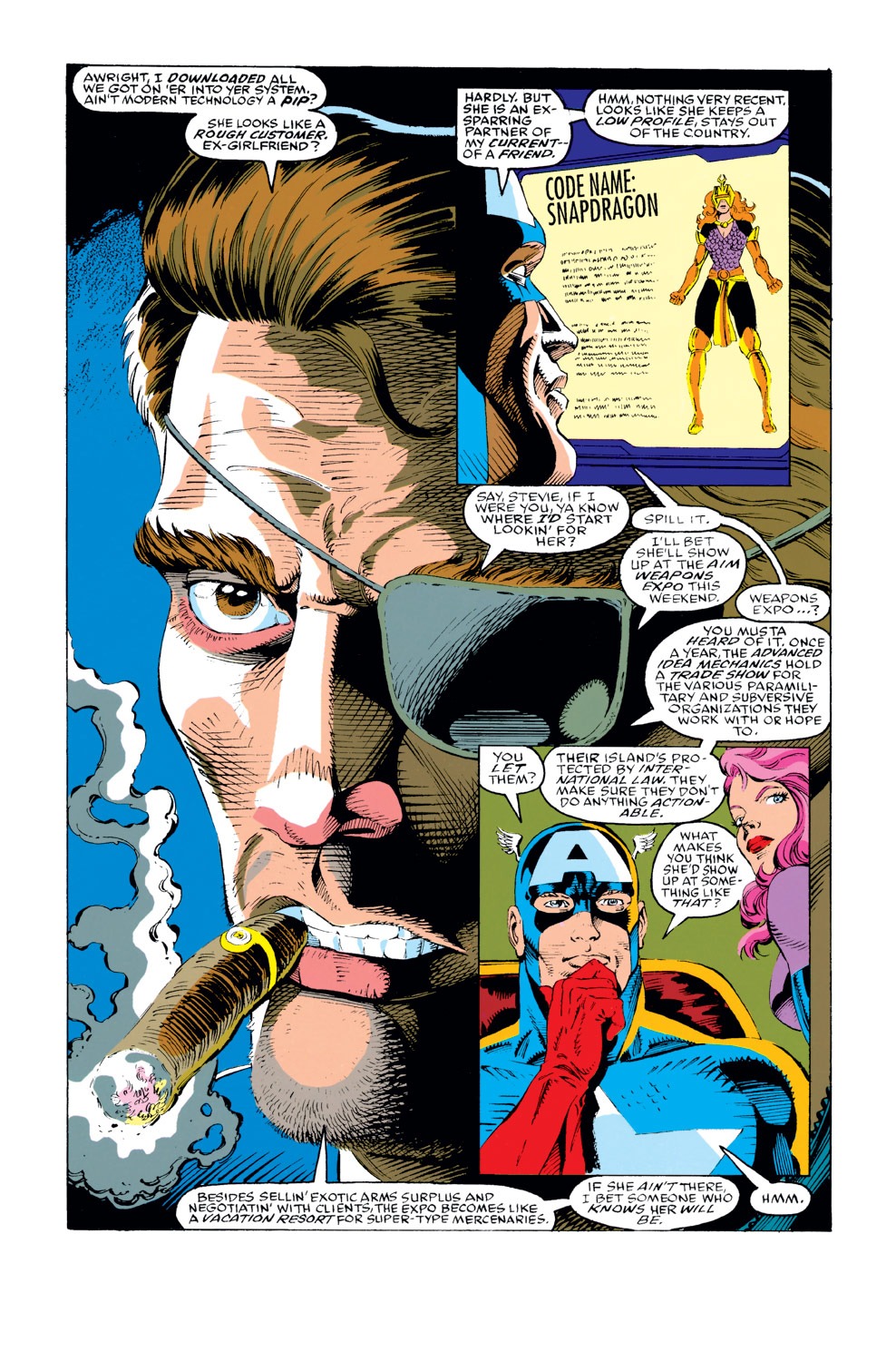 Captain America (1968) Issue #411 #360 - English 7