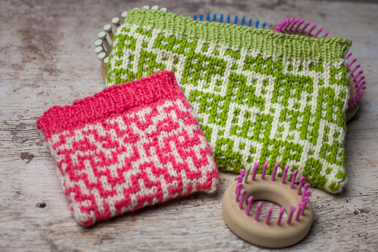 Mosaic Loom Knitting Loom Knitting by This Moment is Good!