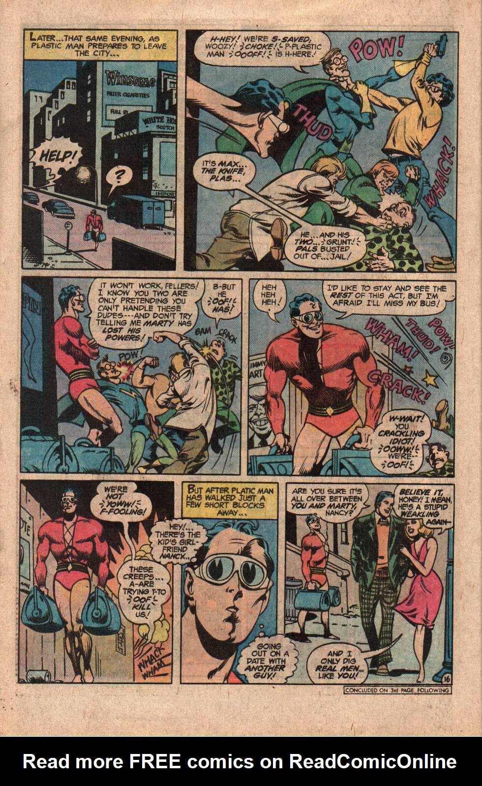 Read online Plastic Man (1976) comic -  Issue #19 - 21