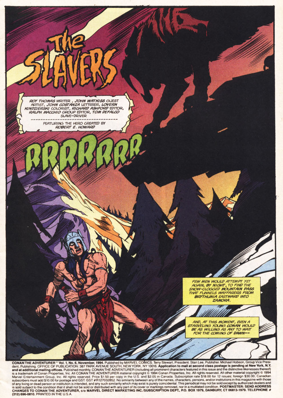 Conan the Adventurer Issue #6 #6 - English 2