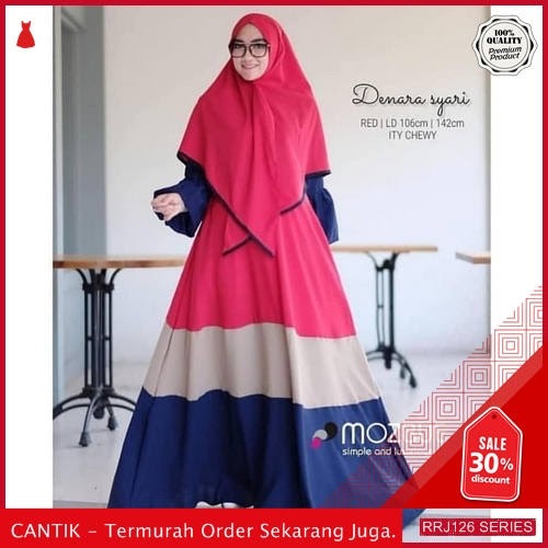 Jual RRJ126D104 Dress Muslim Syari Wanita Denara Vg Terbaru BMGShop