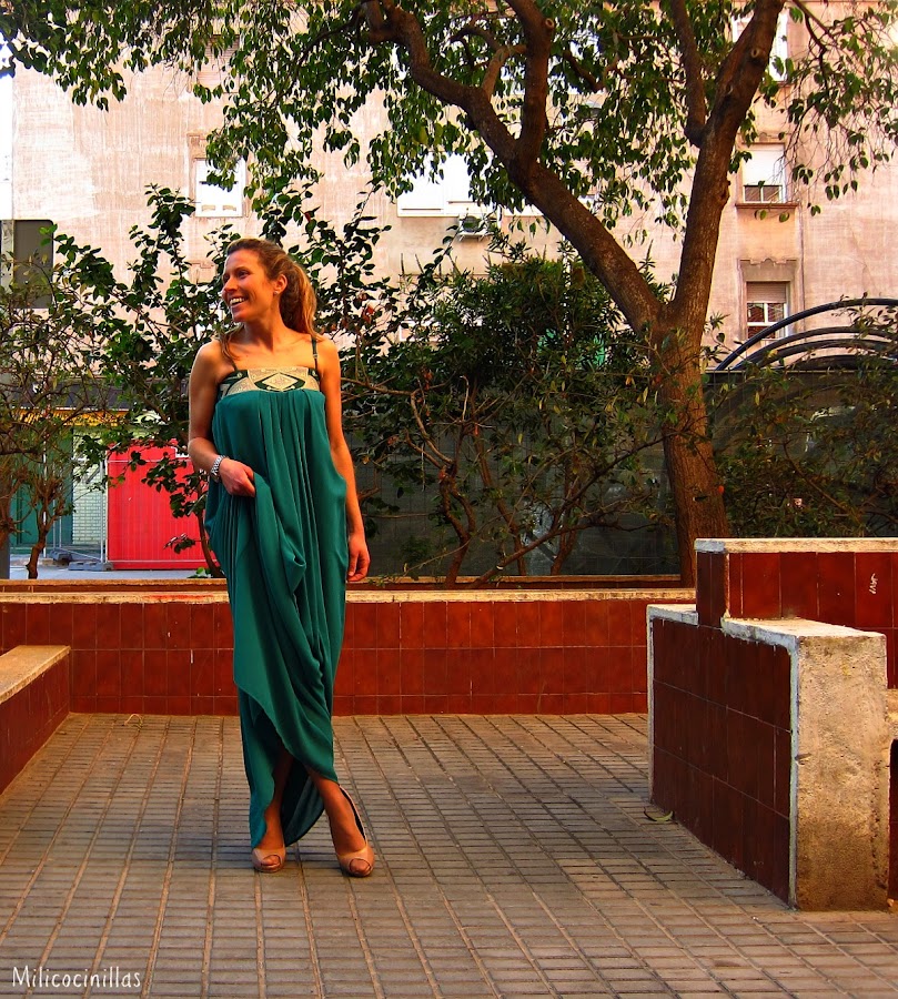 vestido-verde-wild-pony-sagunto