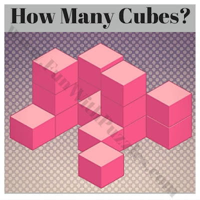 Count the Cubes Puzzles: Spatial Intelligence Challenge-5
