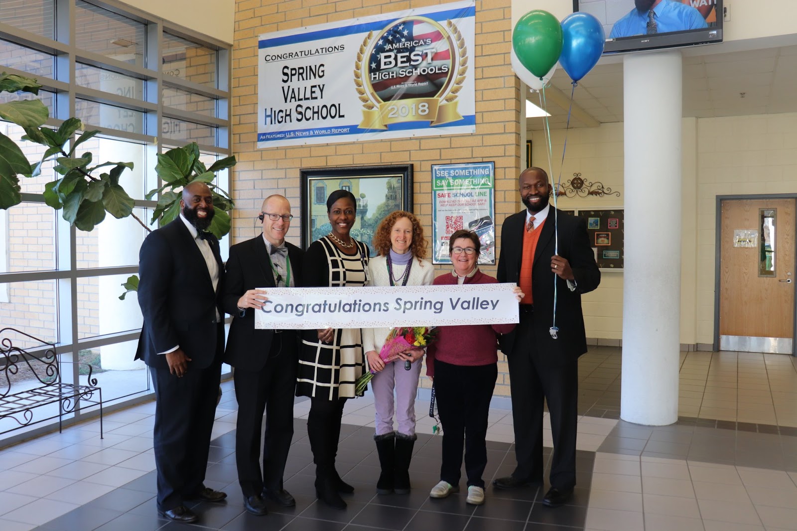 Viking Update Spring Valley High School Named National School