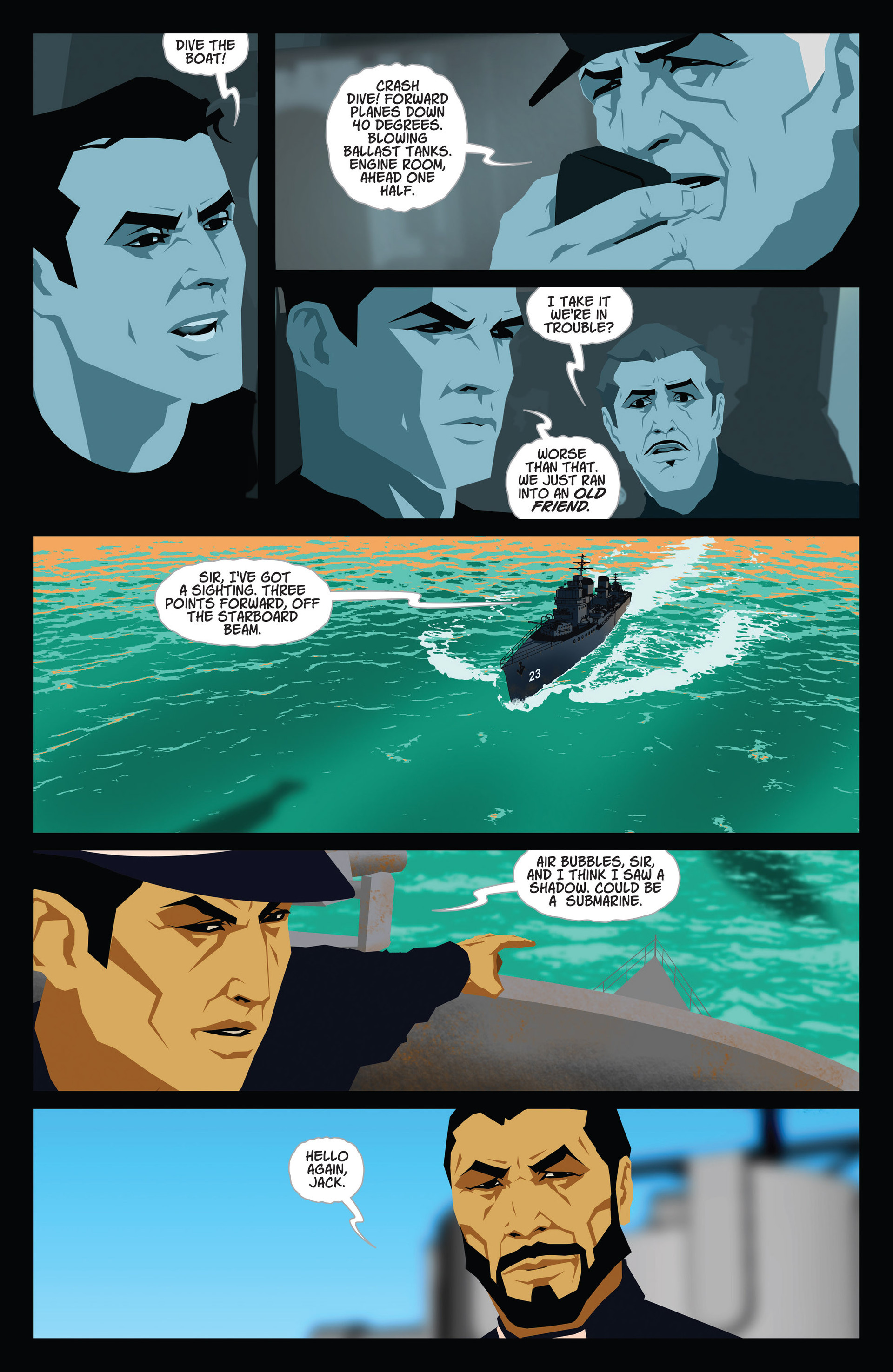 Read online The Mercenary Sea comic -  Issue #3 - 10