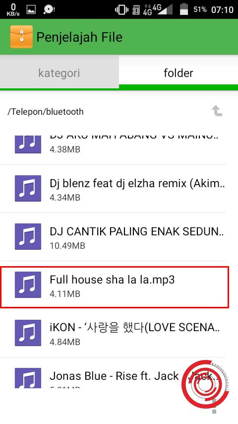 Cara Merubah Format Lagu m4a ke mp3 di HP Tanpa Aplikasi Tambahan