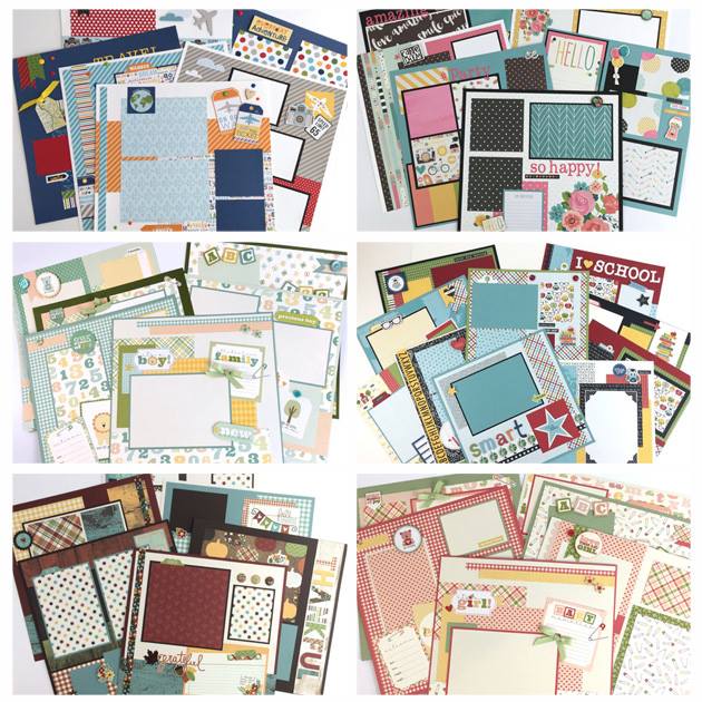 Artsy Albums Scrapbook Album and Page Layout Kits by Traci Penrod