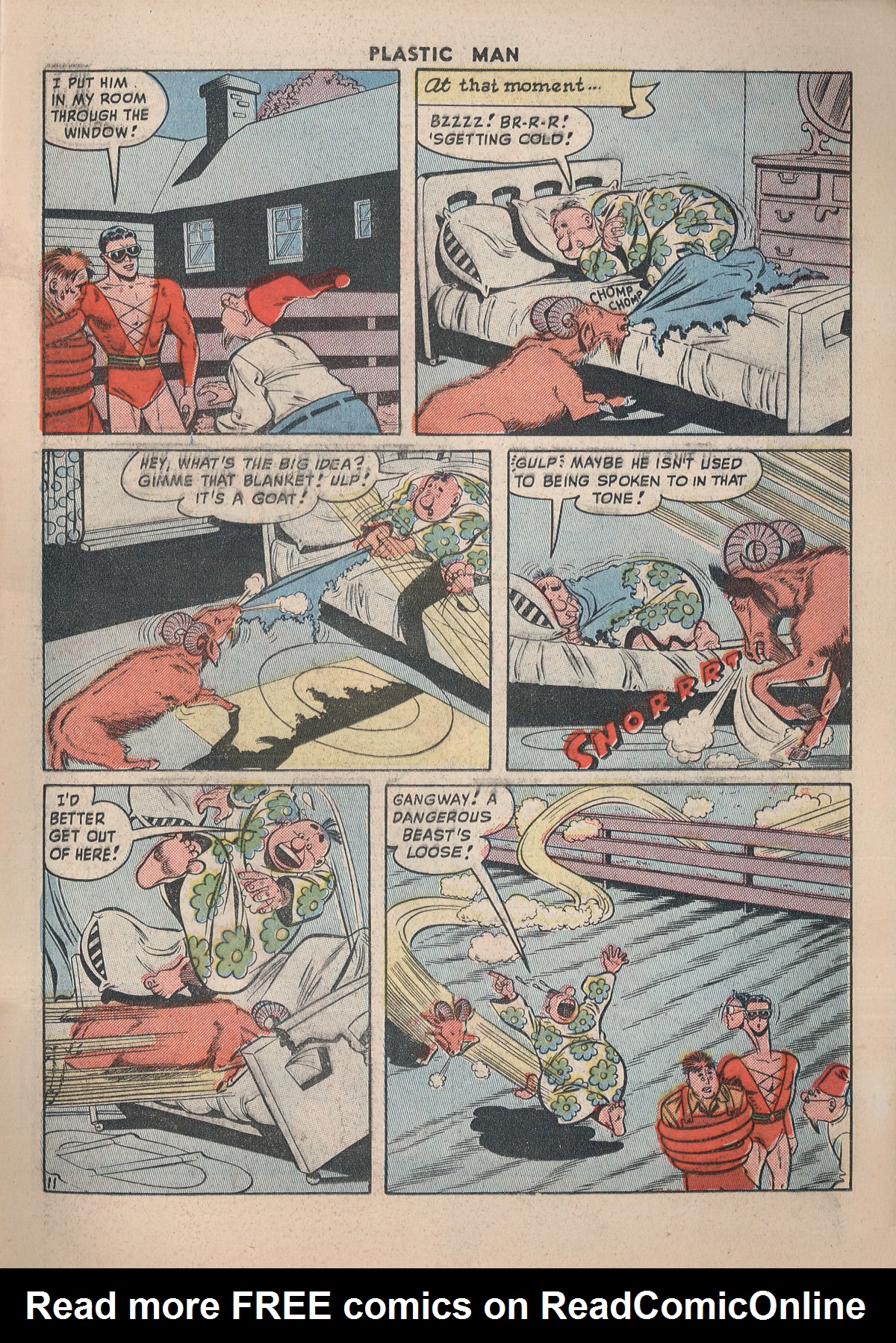 Read online Plastic Man (1943) comic -  Issue #18 - 14