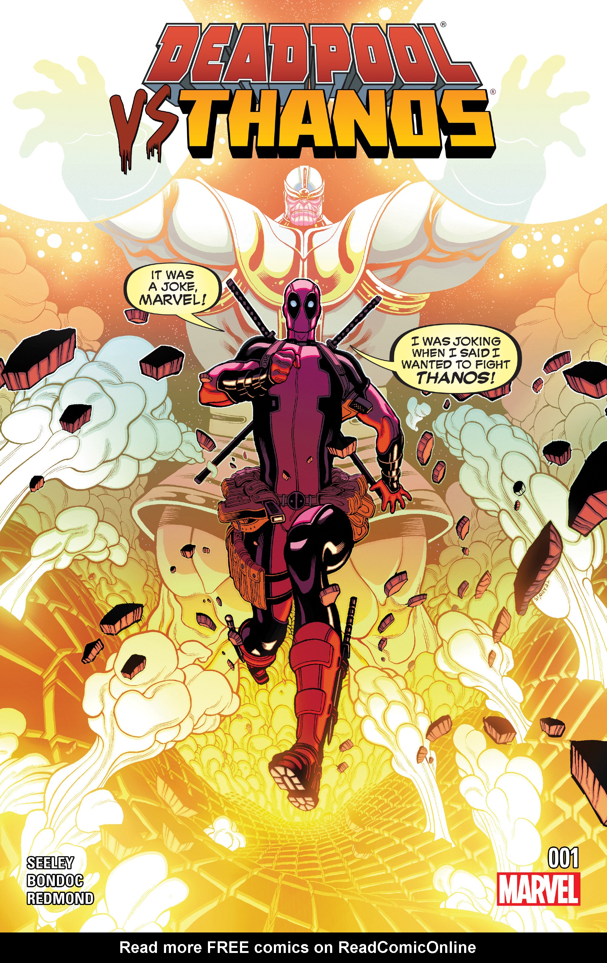 Read online Deadpool vs. Thanos comic -  Issue #1 - 1