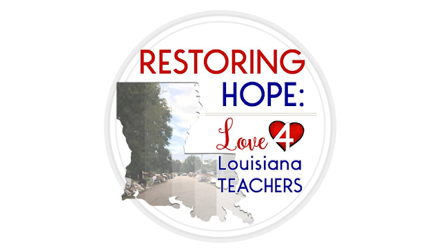 Louisiana teachers have lost so much. What a better way to help out, even when you are miles away than through a TPT fundraiser!
