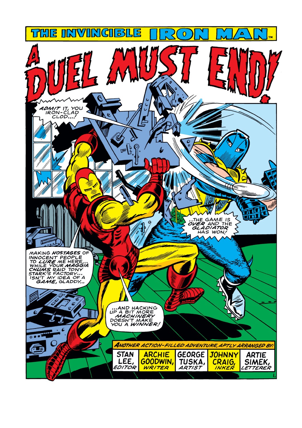 Read online Iron Man (1968) comic -  Issue #8 - 2