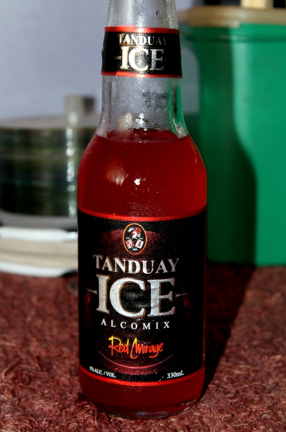 Alcohol and Drinks Red Mirage Tanduay Ice