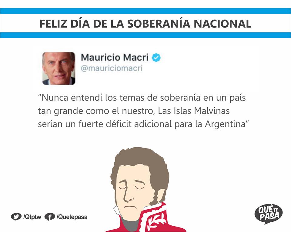 El Presidente Macri y la Soberanía