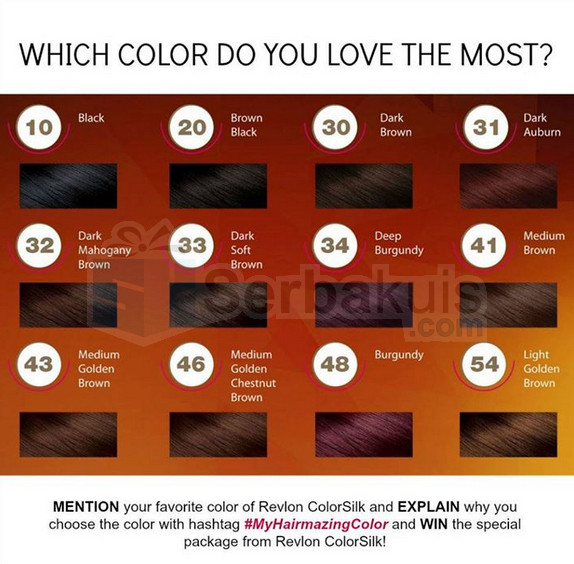 Kuis My Hairmazing Color Berhadiah 3 Paket Revlon ColorSilk