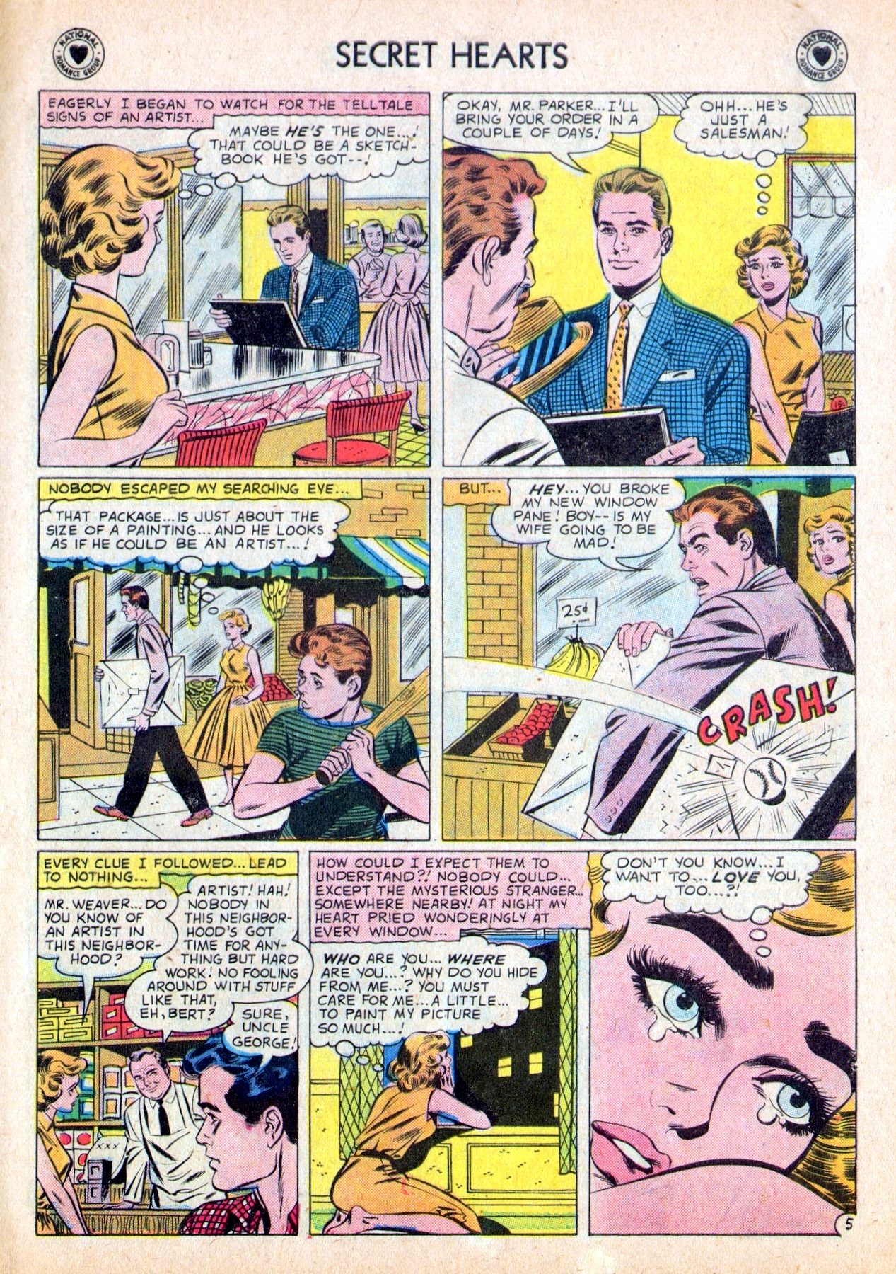 Read online Secret Hearts comic -  Issue #53 - 7