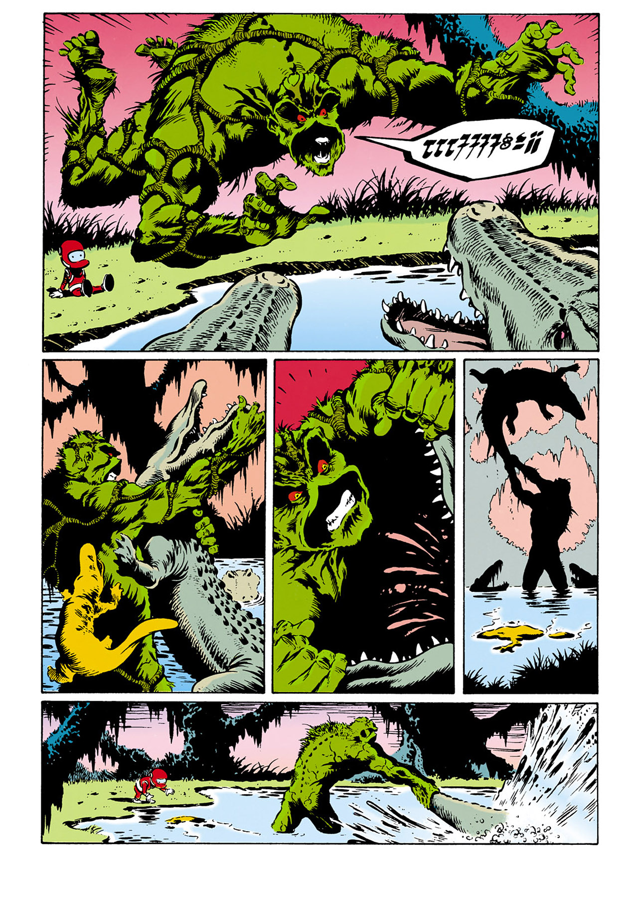 Read online Swamp Thing (1982) comic -  Issue #32 - 20