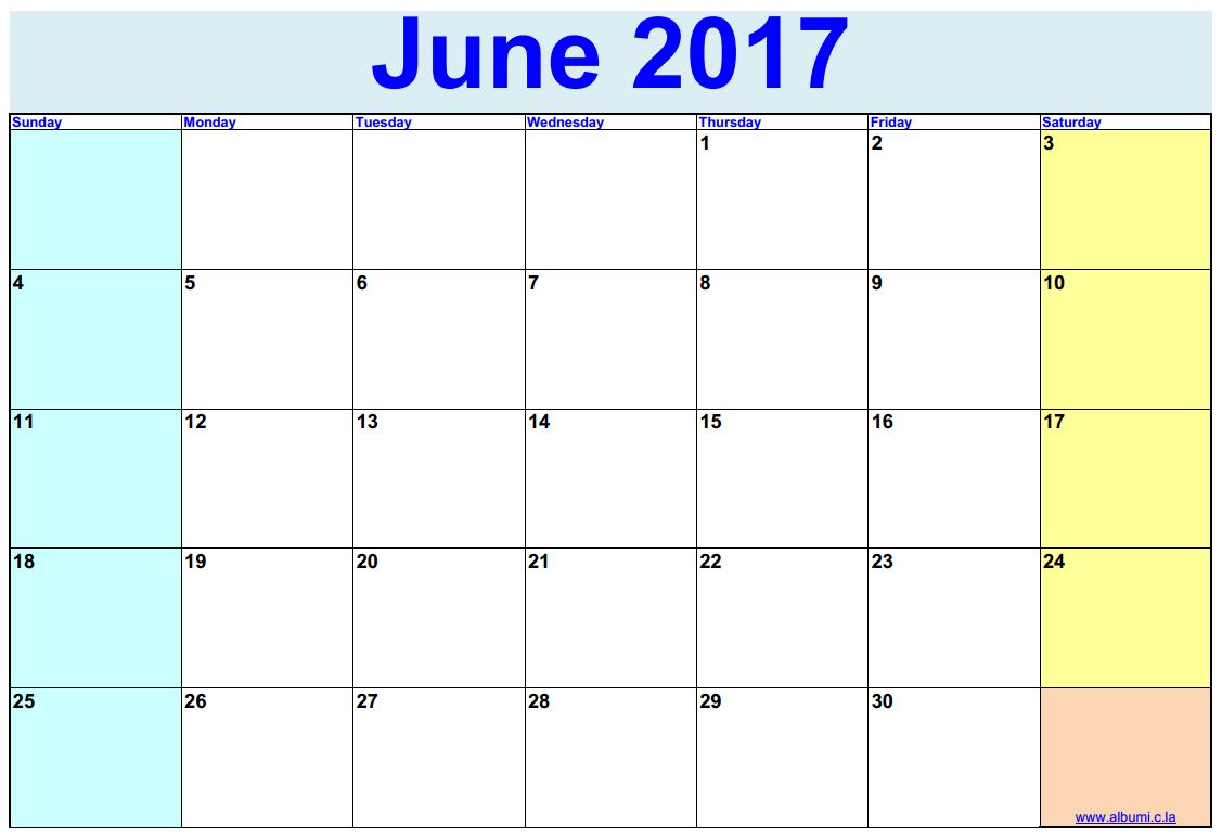 blank calendar for June 2017 pdf and picture blank calendar pages themes blank calendar templates a blank calendar for June 2017 june calendar 2017 template 2017 june calendar printable june calendar 2017 schedule