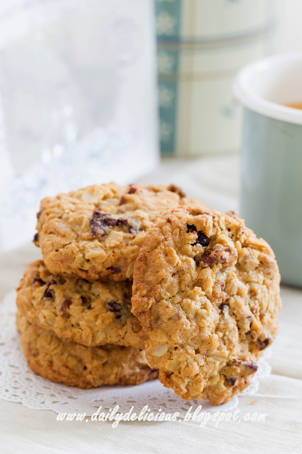 dailydelicious Oatmeal cookies comfort food, comfort thought