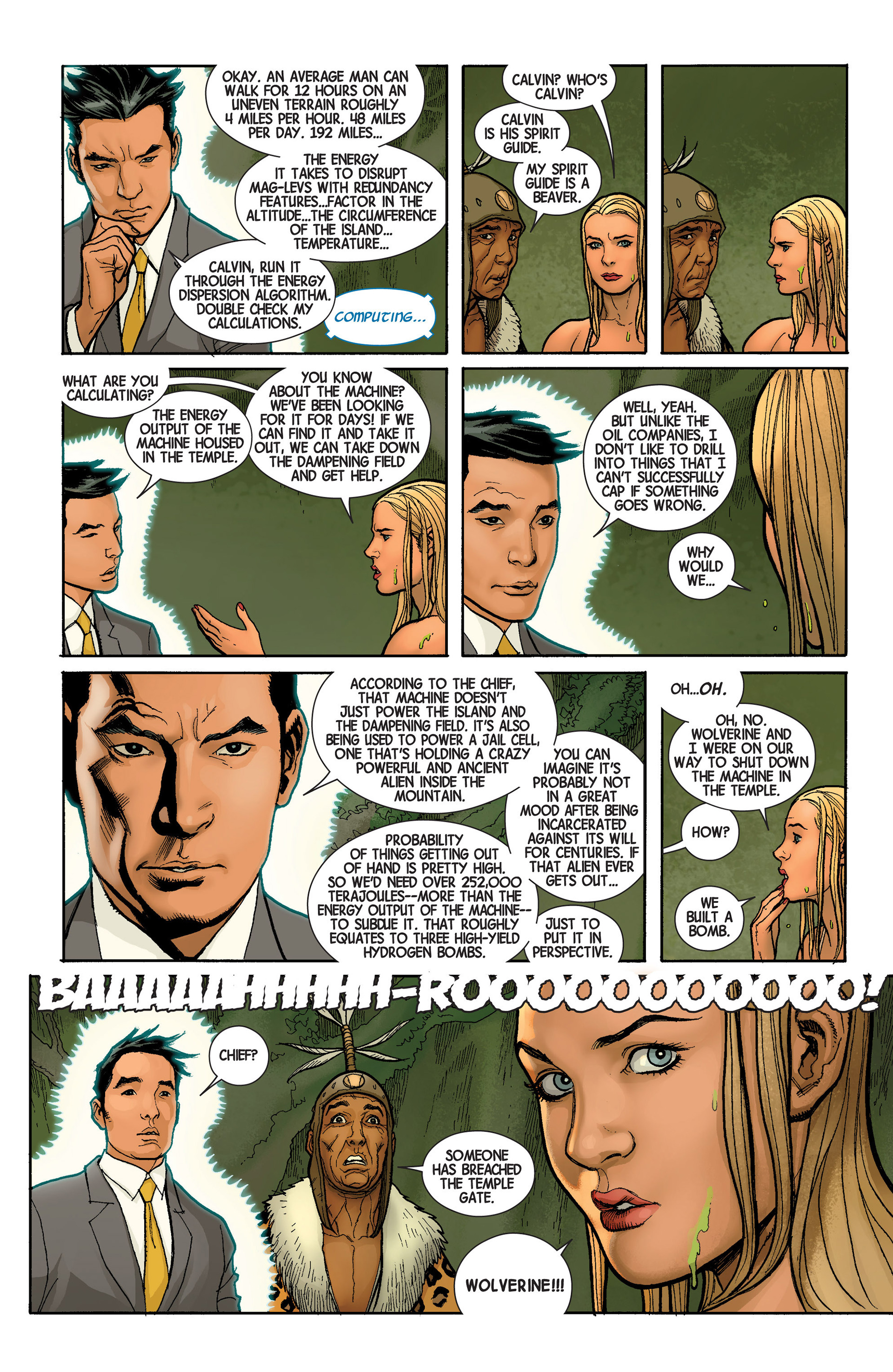 Read online Savage Wolverine comic -  Issue #4 - 9