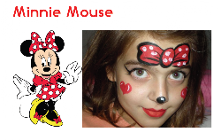 face painting disney theme minnie mouse easy party makeup kalo preparing paint tomorrow should