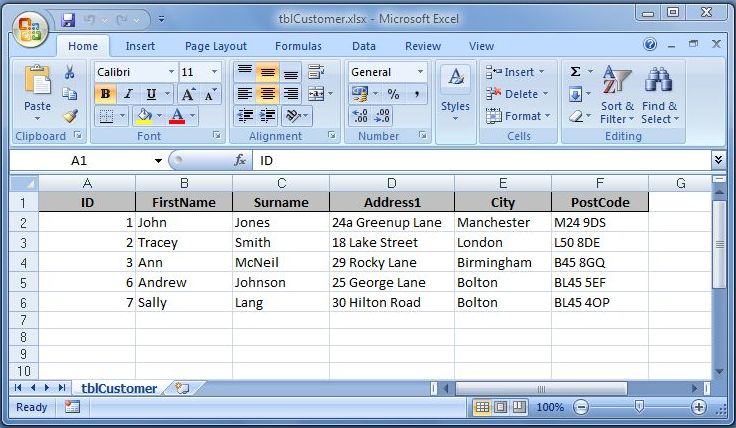 Microsoft Access Tips Importing And Exporting Data Between Access And Excel 