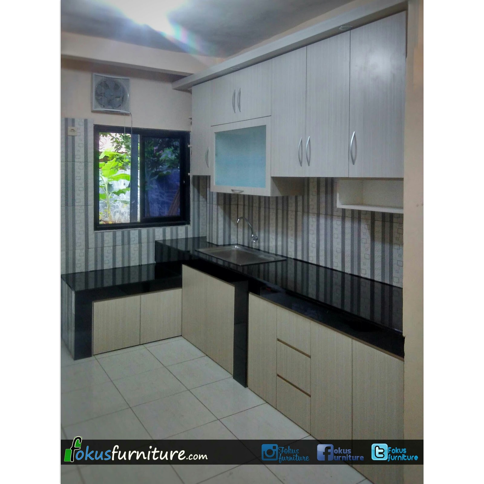Kitchen set di Gunung Putri Bogor Furniture,Kitchen set minimalis