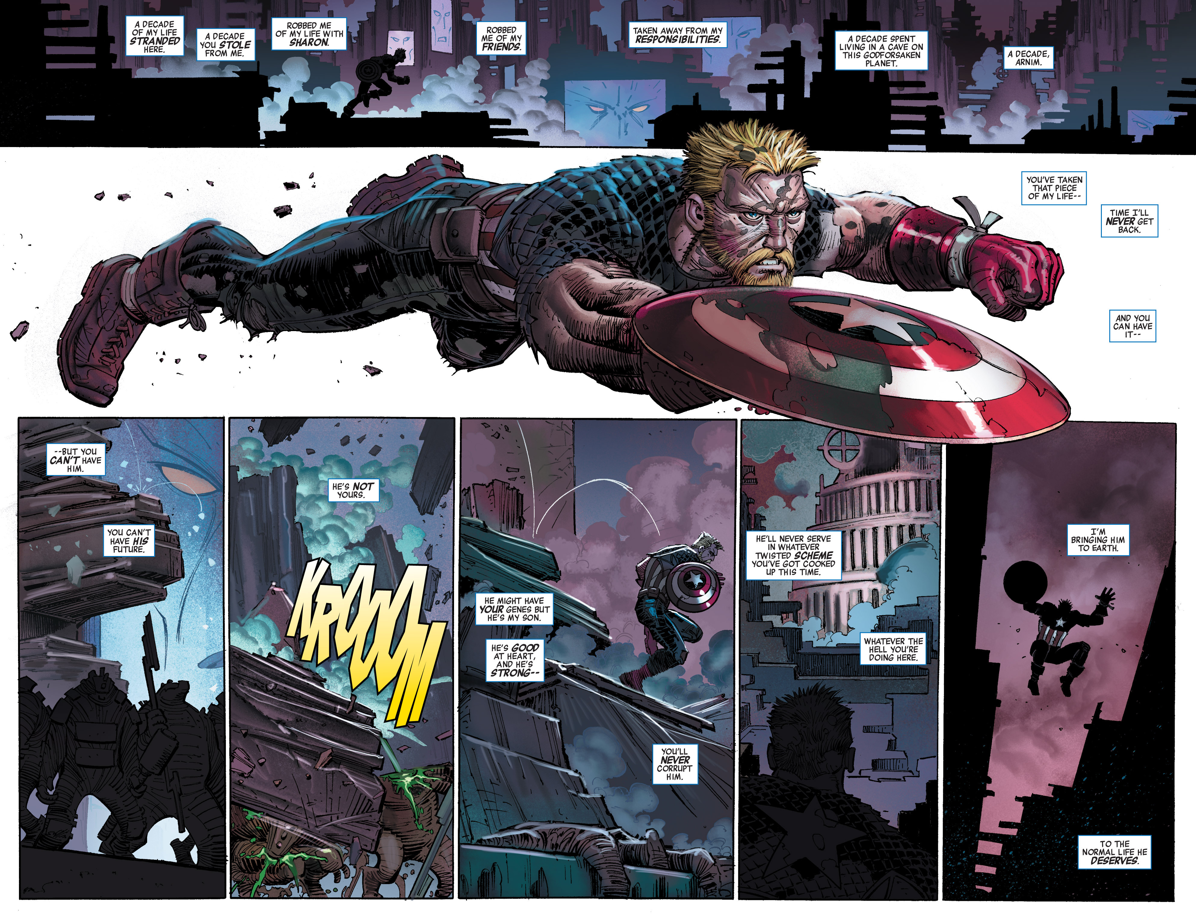 Read online Captain America (2013) comic -  Issue #6 - 9