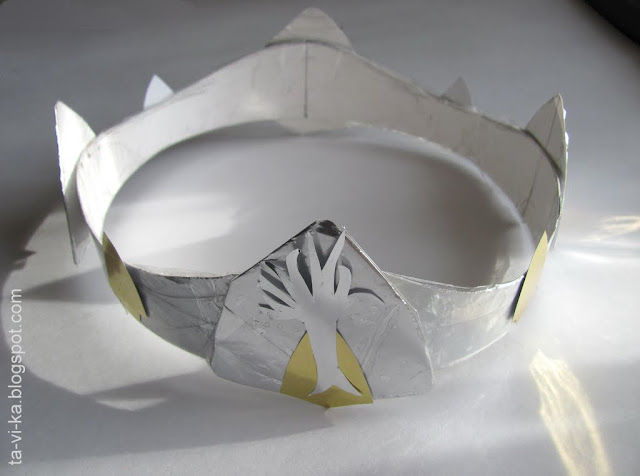 корона из бумаги papers crown 