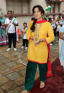 Juhi Chawla celebrates Independence Day