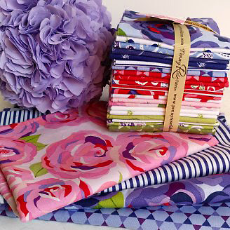 Coming up Roses Fabric Coming up Roses fabric bundle